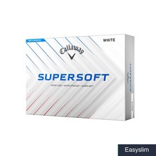 Golf Balls Callaway Supersoft 2025 White Dozen Soft Feel Distance