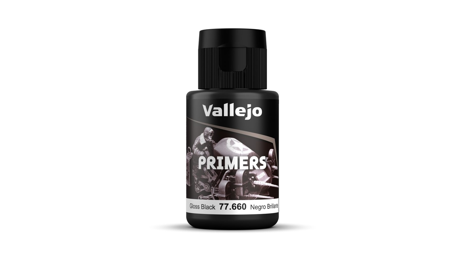 VAL77660 - AV Vallejo Metal Color - Gloss Black Primer 32ml