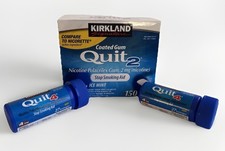 Kirkland Signature 2mg 4mg Quit Smoking Gum Nicotine Polacrilex Lozenge Exp 1/27