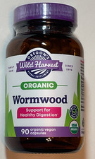 Oregon's Wild Harvest Organic Wormwood - 90 Count Vegan Capsules - Exp. 10/2028