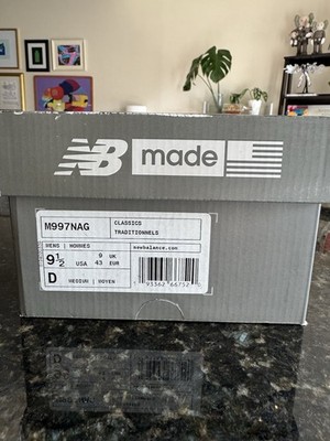 New Balance 997 Size 9.5 M997NAG Made In USA 193362667520| eBay