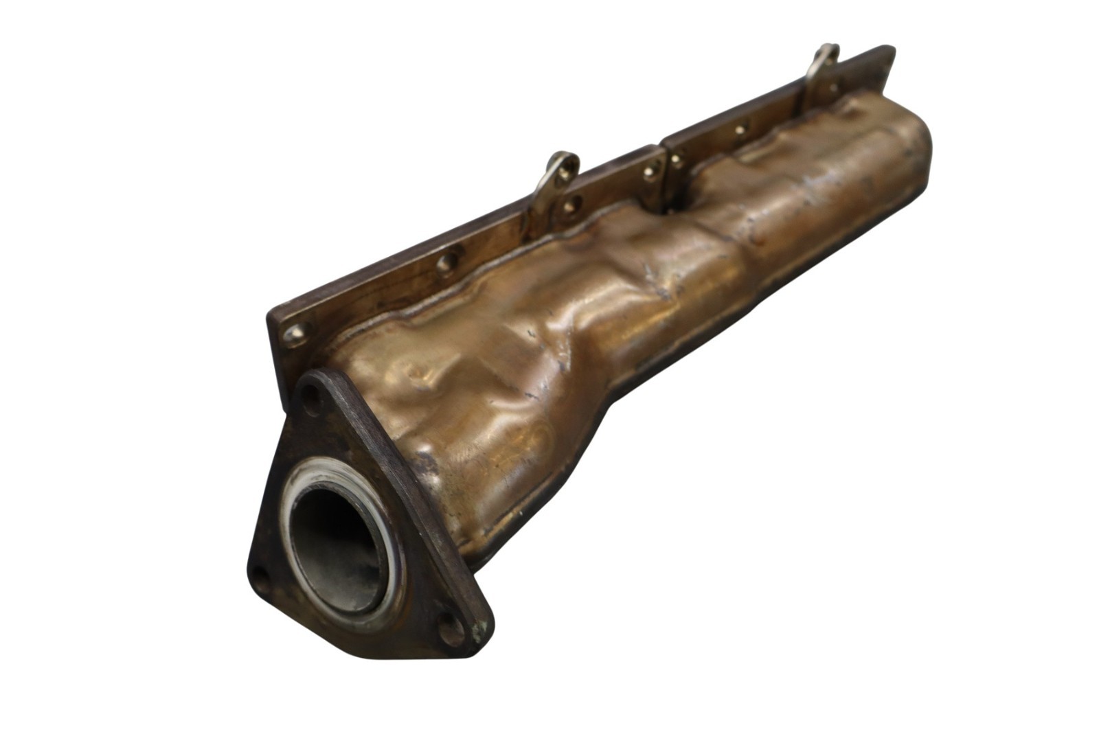 03-08 Bentley Continental GT Left Side Turbo Exhaust Manifold 07C253017AC Oem