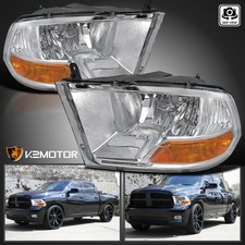 Fits 2009-2024 Dodge Ram 1500 2500 3500 Headlights Headlamps Leftright 09-18 Fits 2009-2024 Dodge Ram 1500 2500 3500 Headlights Headlamps Leftright 09-18