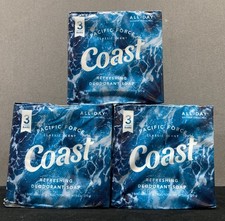 Coast Classic Scent Pacific Force 3.2oz Bar Soap Lot of 9