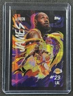 LEBRON JAMES 2025-26 TOPPS CHROME #UV-1 ULTRA VIOLET ALL-STAR SSP LAKERS