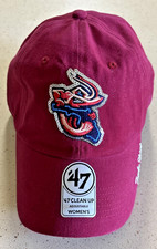 Jacksonville Jumbo Shrimp Hat Cap  '47 Women’s Adjustable MiLB Baseball