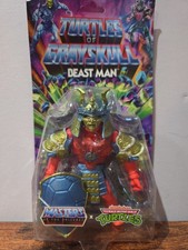 Mattel Turtles Of Grayskull MOTU TMNT Beast Man Samurai Action Figure