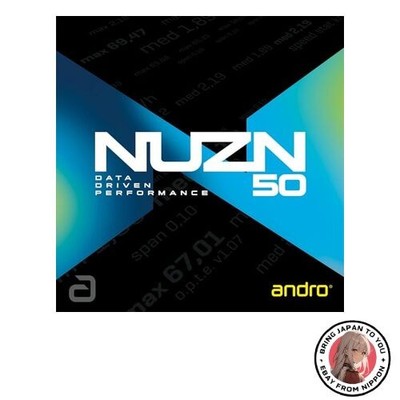 Neue andro Tischtennis Belag Spin-Typ Spannung Underground Software NUZN 50