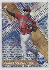 2019 Panini Elite Extra Edition Aspirations Blue 33/75 Cameron Cannon #43 s3g