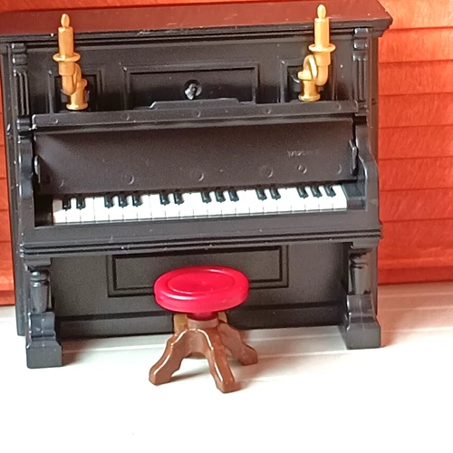 Playmobil Western Le piano du saloon avec son stool (decor excluded SL)
