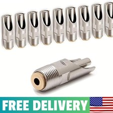 Pack of 10 Pig Waterer Nipple Stainless Steel Pig Nipple Hog Waterer Nipples