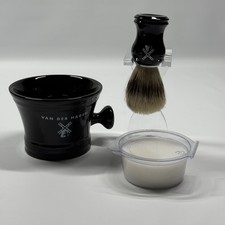 Van Der Hagen Boar Shave Set with Soap, Brush, Stand and Mug
