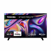 Toshiba 50 Inch TV Smart 4K Ultra HD HDR QLED Freely TV Netflix 50QV1563DB