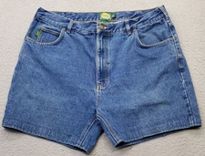 Cabela's Hunting Fishing Jean Shorts Mens 40 Blue Denim Outdoor Gear Flat Front