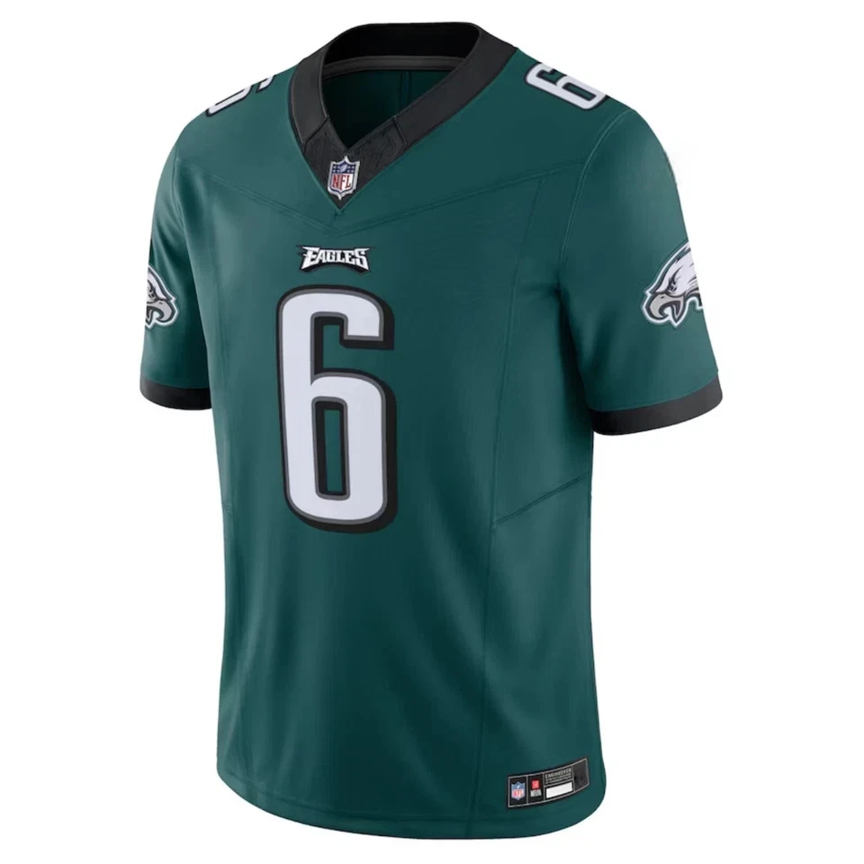 Men's  Eagless #6 DeVonta Smith  Jersey All Stitched Jersey