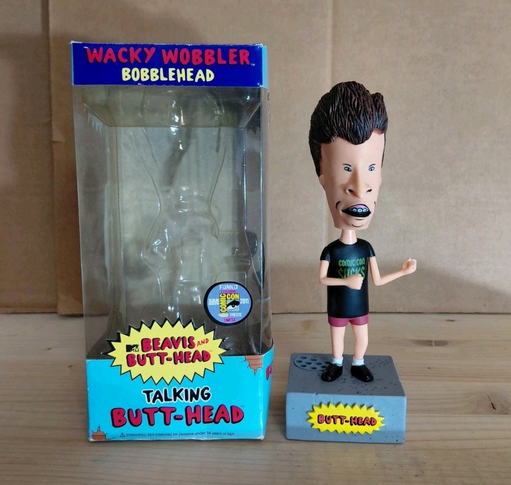 Funko Wacky Wobbler Beavis and Butt-Head SDCC Exclusive Butt-Head