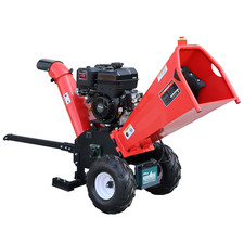 Mini Wood Chipper Shredder E-start 420cc 13.5HP B&S Gas 6'' Max Branch FREE SHIP