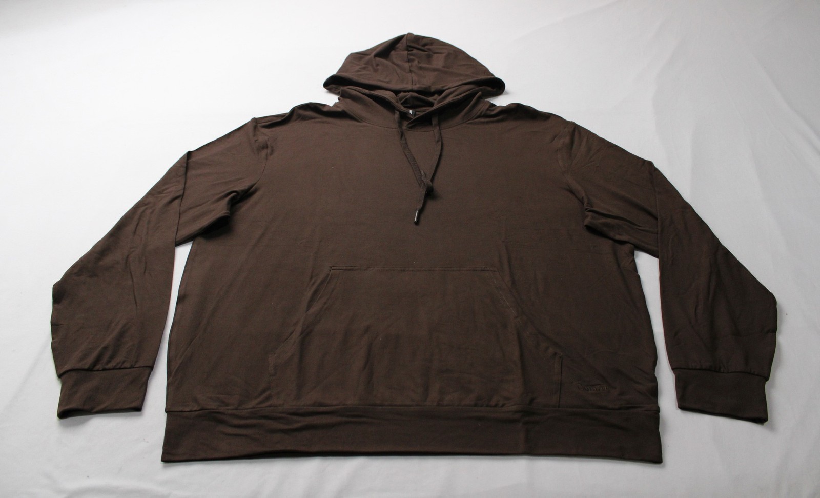 Comfrt Unisex Adults All Day Brushed Jersey Hoodie AP2 Expresso Size: XL