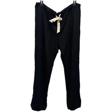 NWT Soma Size L The Sunday Pant Reg Pajama Pant Black