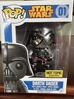 Funko Pop! Vinyl: Star Wars - Darth Vader - (Metallic, Chrome) - Hot Topic...