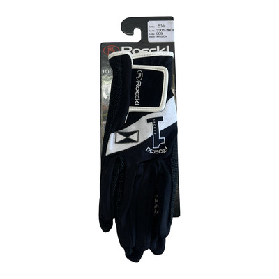 Roeckl Sports Mission Gloves 6.5 Silicone Grip Equestrian Riding Horseback Ridin