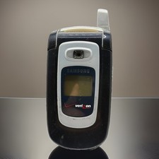 Samsung SCH-A850 - Blue  Silver  Verizon  Very Rare CDMA Cellular Phone