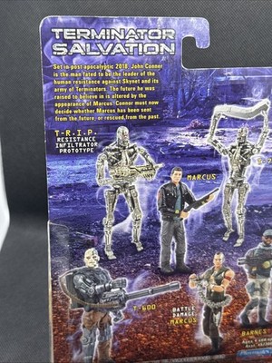 Figurine Terminator Salvation T-700 - Playmates Toys 2009 - RARE - Emballage Scellé