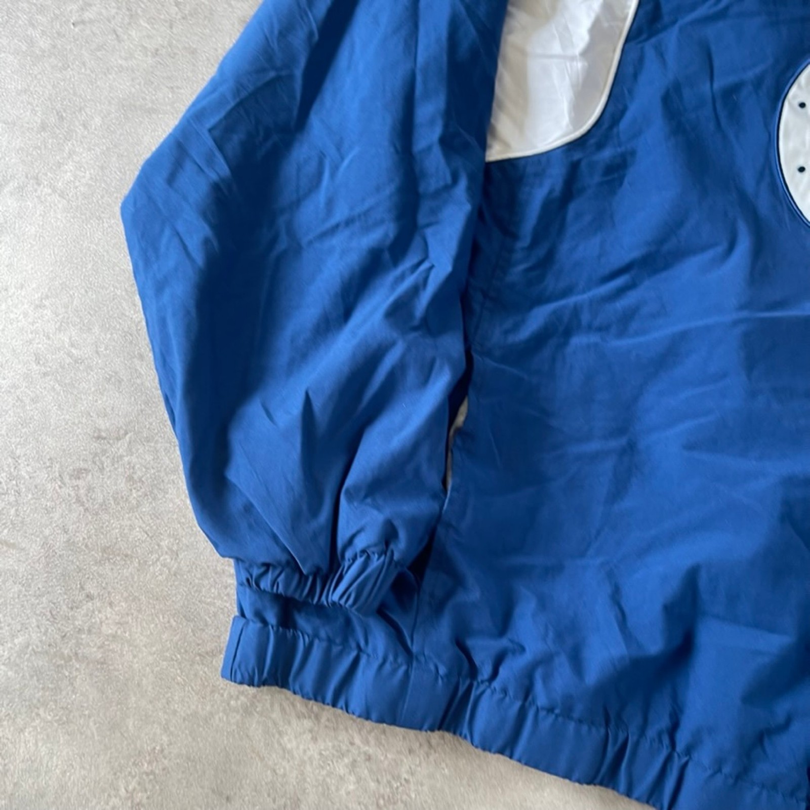 NFL Indianapolis Colts Anorak Mens Large Y2K Vintage Pullover Jacket Blue White image 6