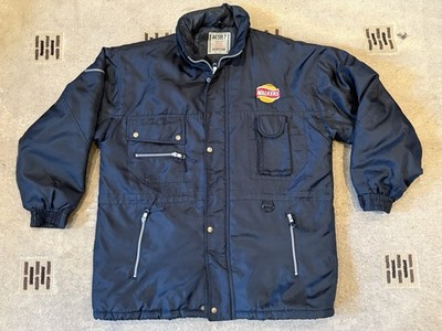 WALKERS CRISPS STAFF MANTEL/JACKE - BLAU - MEDIUM - INKLUSIVE KAPUZE - ERGEBNIS -