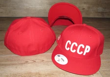 CCCP Russia USSR Cold War Vintage Stall & Dean Fitted Hat Cap Men's Size 7 1/2