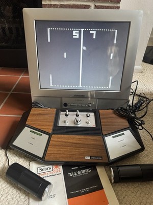 Vintage Sears Telegames Sport Games