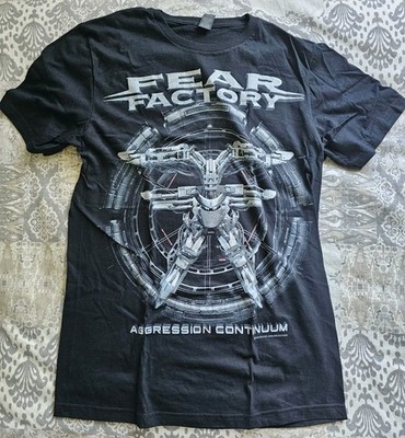 Fear Factory T-Shirt Aggression Continuum Größe S - Official Merch