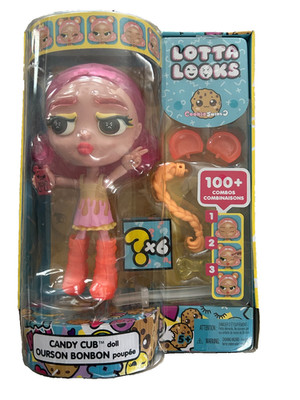 Lotta Looks CANDY CUB Cookie Swirl Doll 6 Surprises 100+ Combos 2019