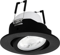 Eglo Led Cct Einbauleuchte Saliceto-Z Schwarz Rgb, Smart Home Connect.Z Spots