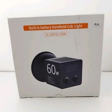 NEW Mamen 60W RGB Full Color Portable Led Video Cob Light 2500K-6500K Studio...