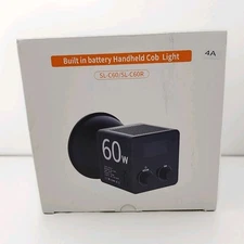 NEW Mamen 60W RGB Full Color Portable Led Video Cob Light 2500K-6500K Studio...