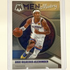 Shai Gilgeous-Alexander 2020-21 Panini Mosaic Men of Mastery #3 OKC Thunder