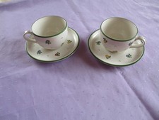 Pfalzkeramik  GARMISCH 2 x  Kaffeetasse mit Untertasse  4 tlg.