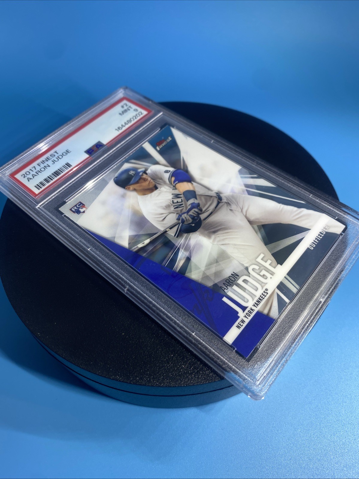 (RC) 🔥 2017 Topps Finest - Aaron Judge #2 PSA-9 Mint ⚾️ Best Performance 2016 view 10