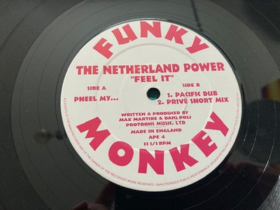 The Netherland Power   Feel It    12''     (1994 trance / progressive house)