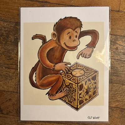 Eli Wolf Signed Print  dont Do It George  2012 New In Packaging 