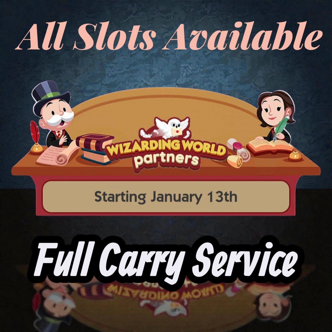 WIZARDING WORLD PARTNERS RUSH AND NO RUSH 80K POINT