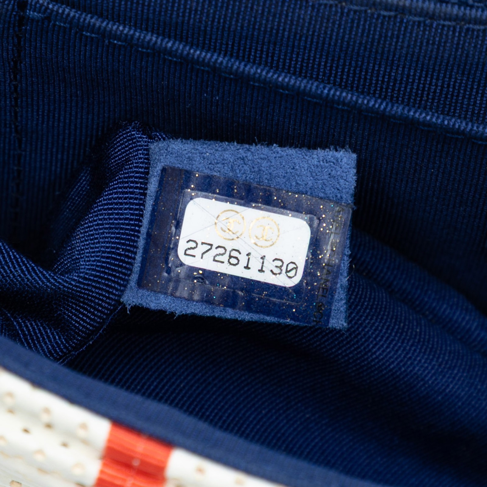 Authenticated Chanel New Mini Pleated Perforated … - image 6