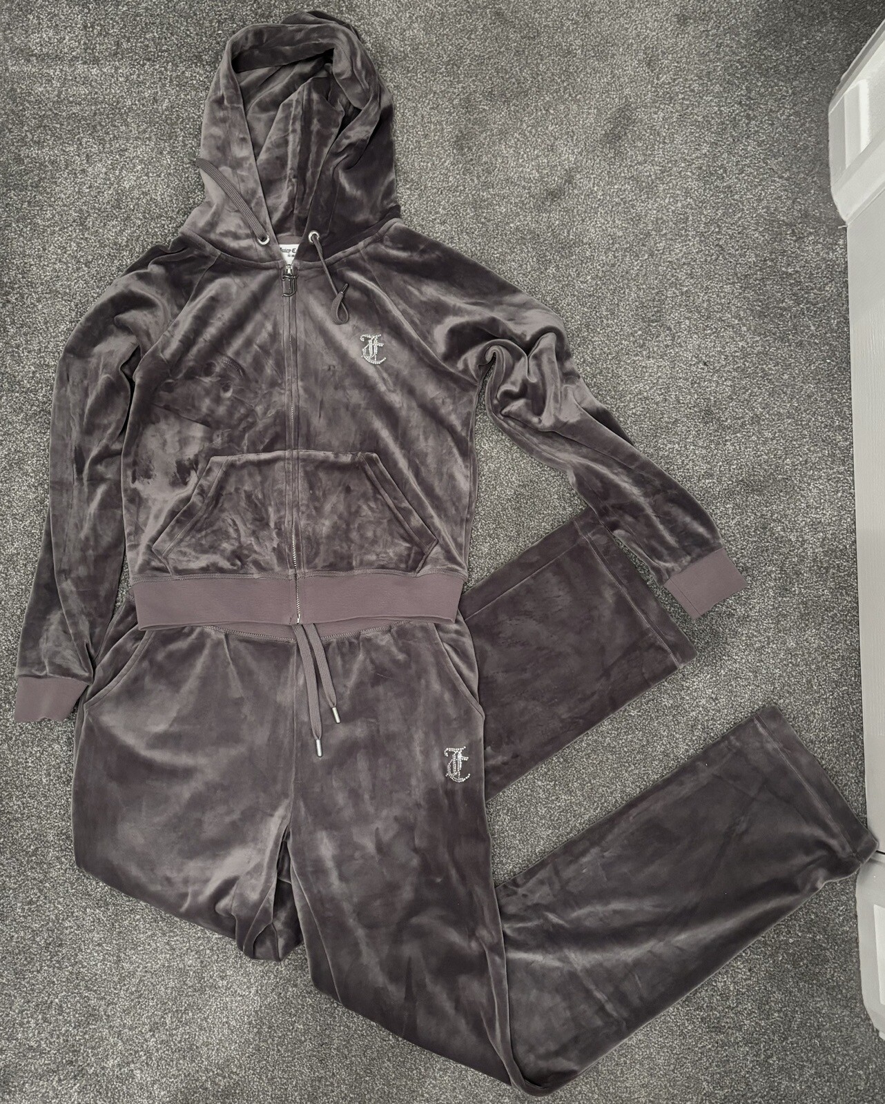 Juicy Couture Tracksuit Set Grey eBay