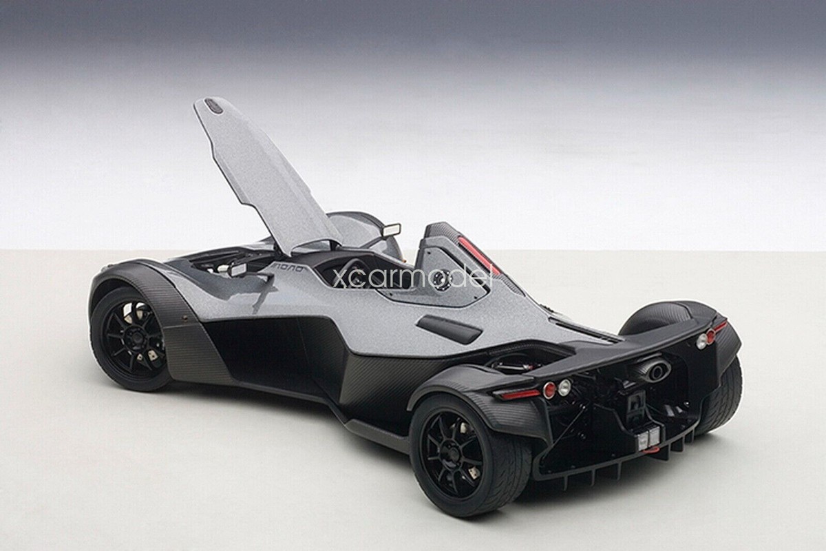AUTOart 1/18 Scale BAC Mono Grey Diecast Car Model Toy Gift