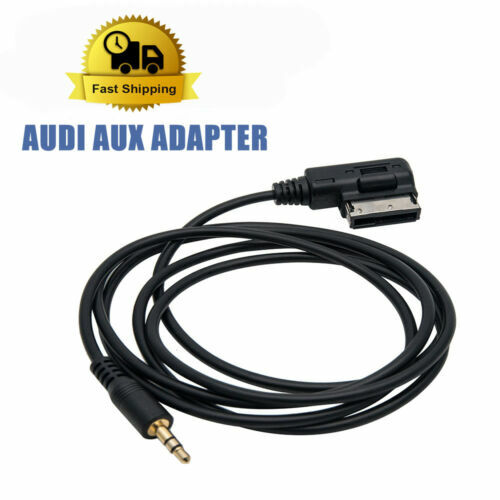 1.5M 3.5mm Jack Audio AUX Adapter Cable Wiring Lead AMI MMI For Audi VW Portable - Picture 1 of 4