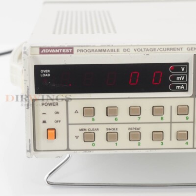 Tested Advantest TR6142 Programmable DC Voltage/ Current Generator