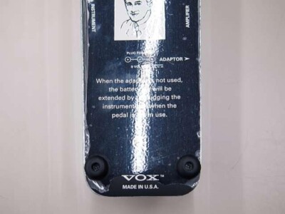 VOX V848 THE CLYDE McCOY WAH-WAH Guitar Effect Pedal Limited