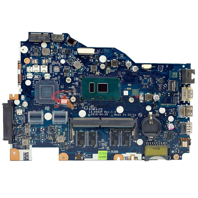 LA-D562P For Lenovo Ideapad 110-15ISK Laptop Motherboard 4405U I3 I5 I7 CPU 4GB 6