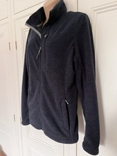 Killtec Ladies Full Zip Navy Fleece Jacket 12/14(d:38)